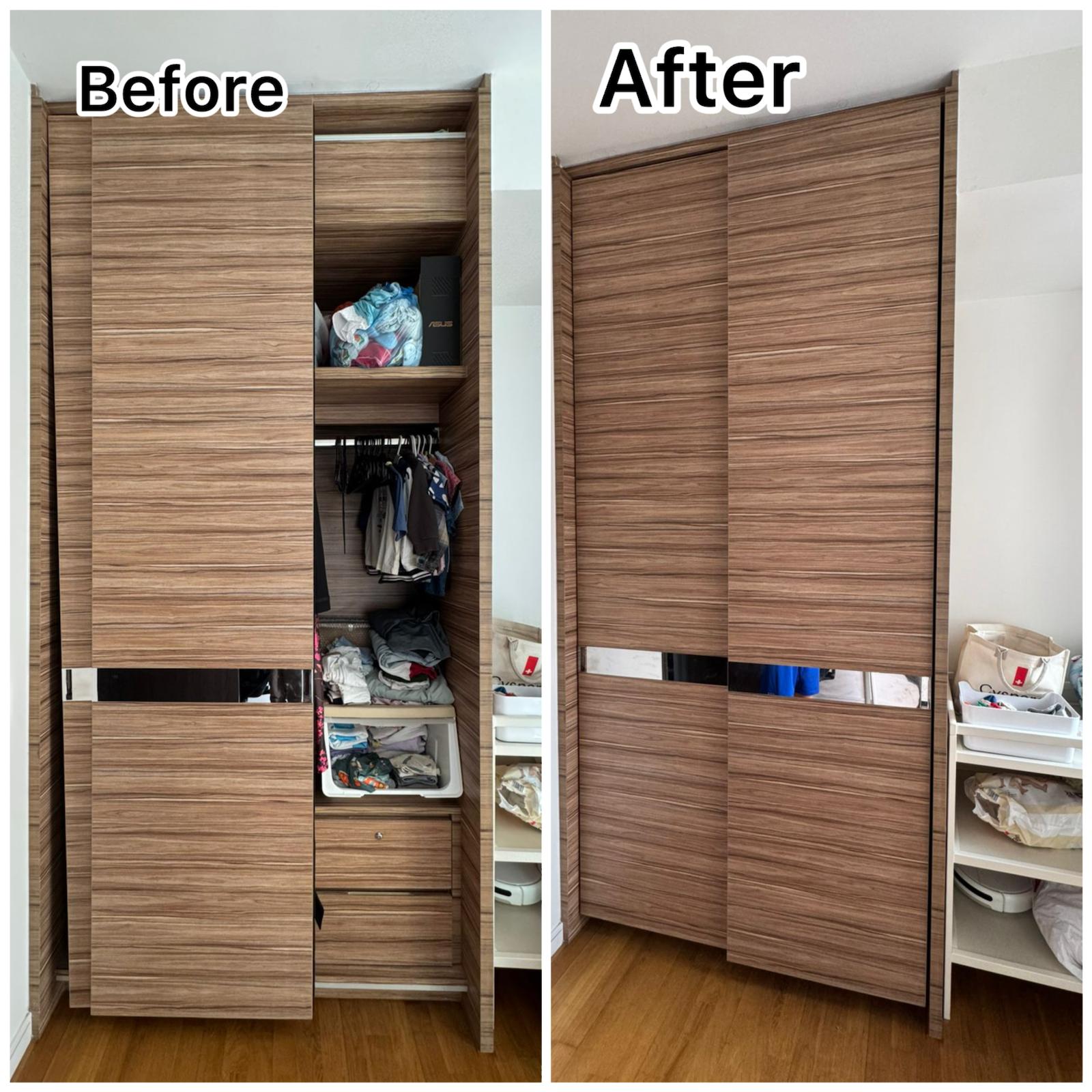 Sliding Wardrobe Door Repair Service in Singapore | Handyman SG
